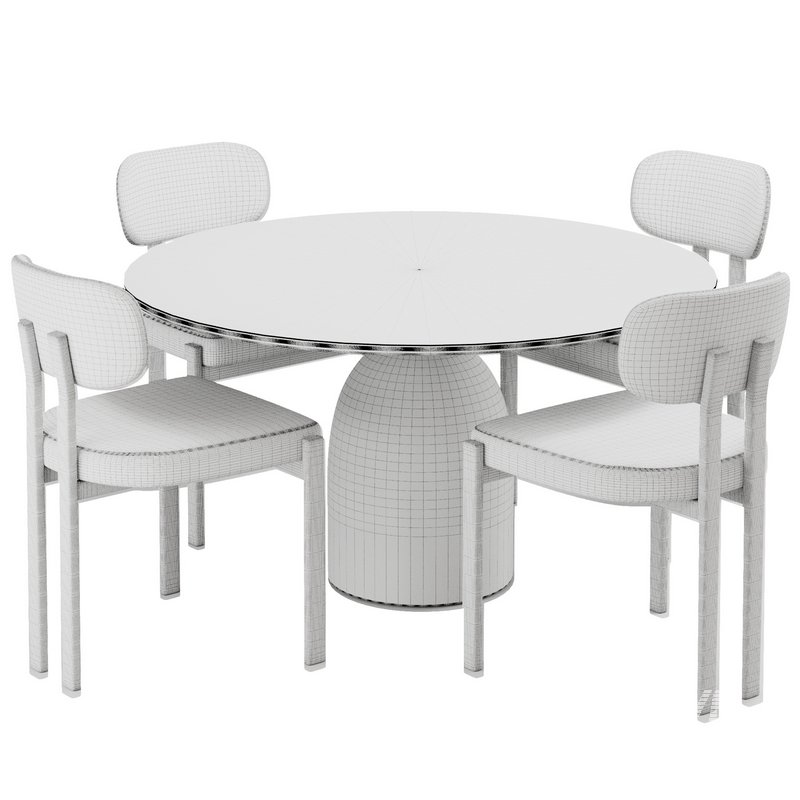Dinning chair and table106 - Image 5