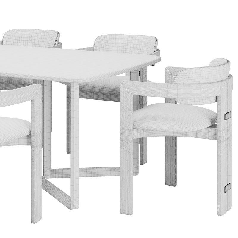Dinning chair and table92 - Image 6
