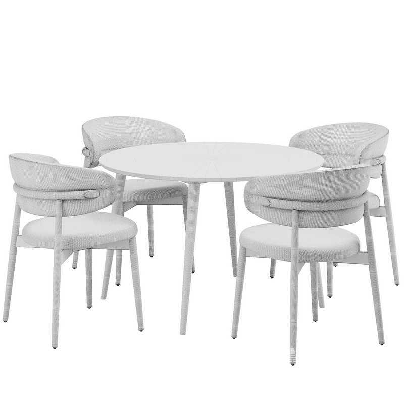 Dinning chair and table95 - Image 5
