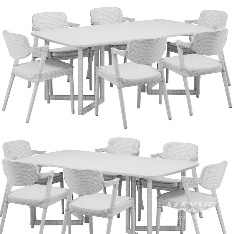 Dinning chair and table99 - Image 5
