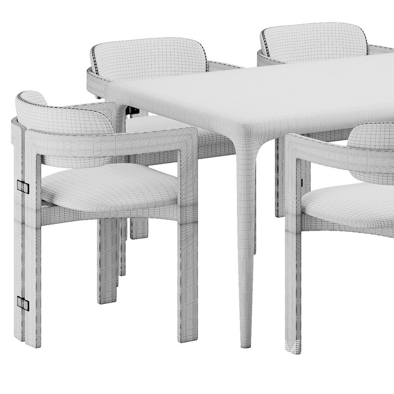 Dinning chair and table91 - Image 6