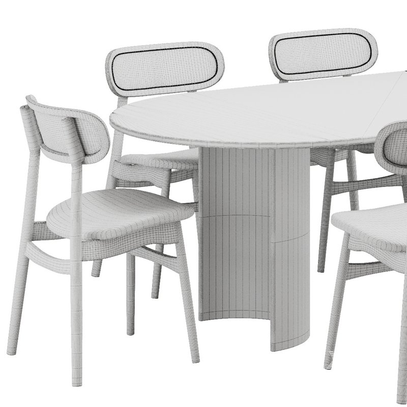 Dinning chair and table101 - Image 6