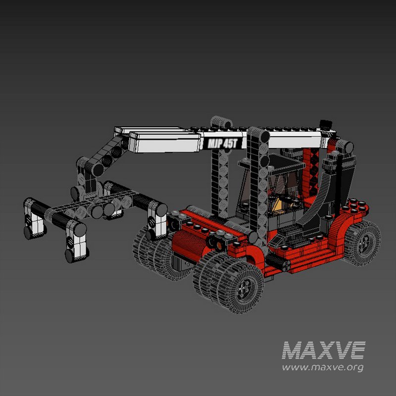 Lego 60336 Forklift truck - Image 5
