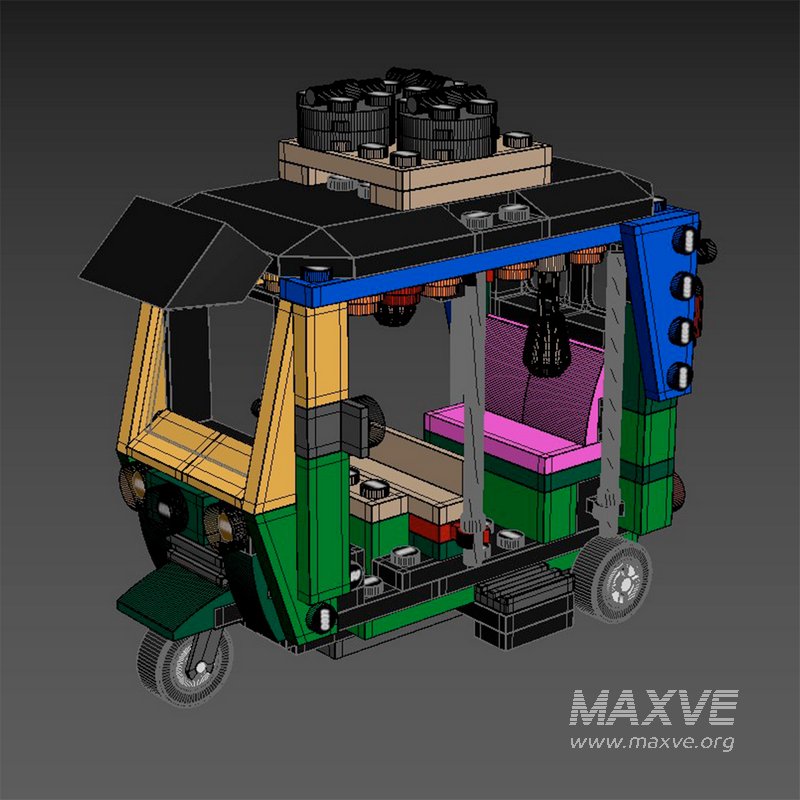 Lego Tuk Tuk - Image 8