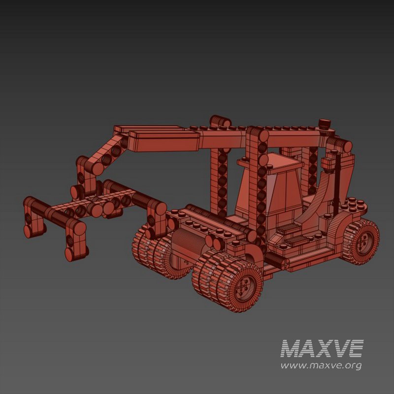 Lego 60336 Forklift truck - Image 7