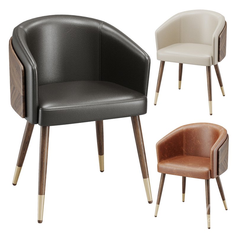 Reeva Upholstered Armchair - Image 3