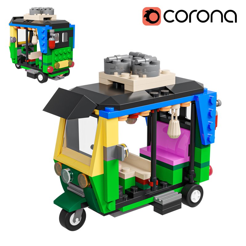 Lego Tuk Tuk - Image 1