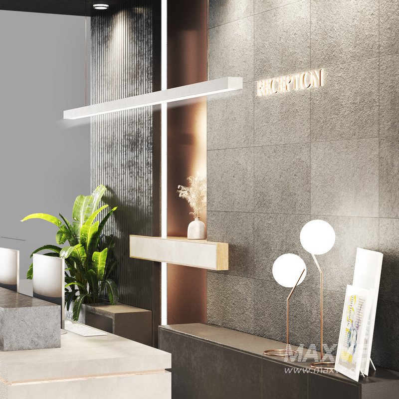 Reception lobby dark theme - Image 4