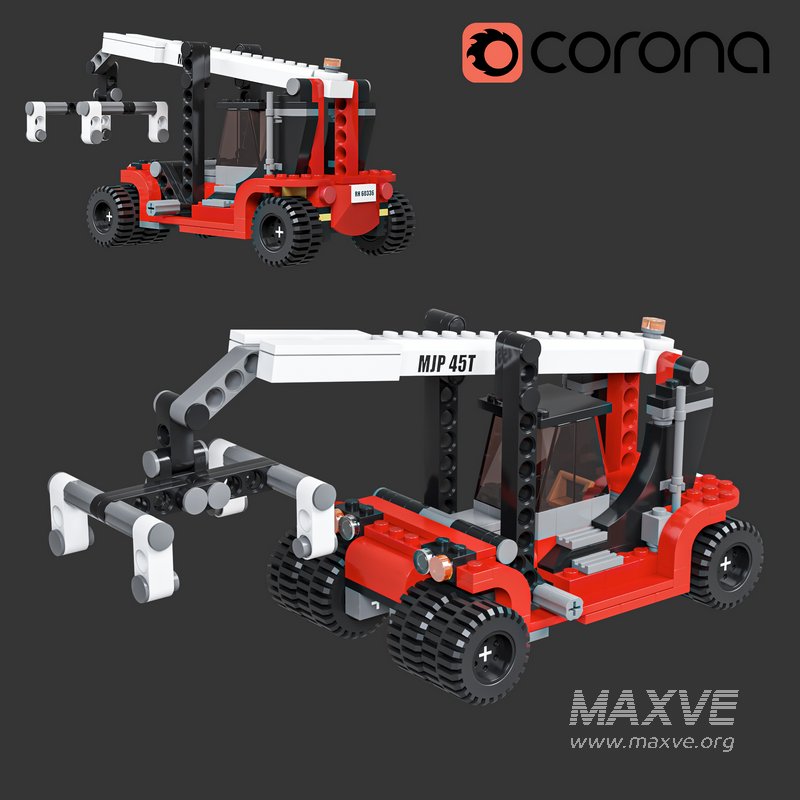 Lego 60336 Forklift truck - Image 1