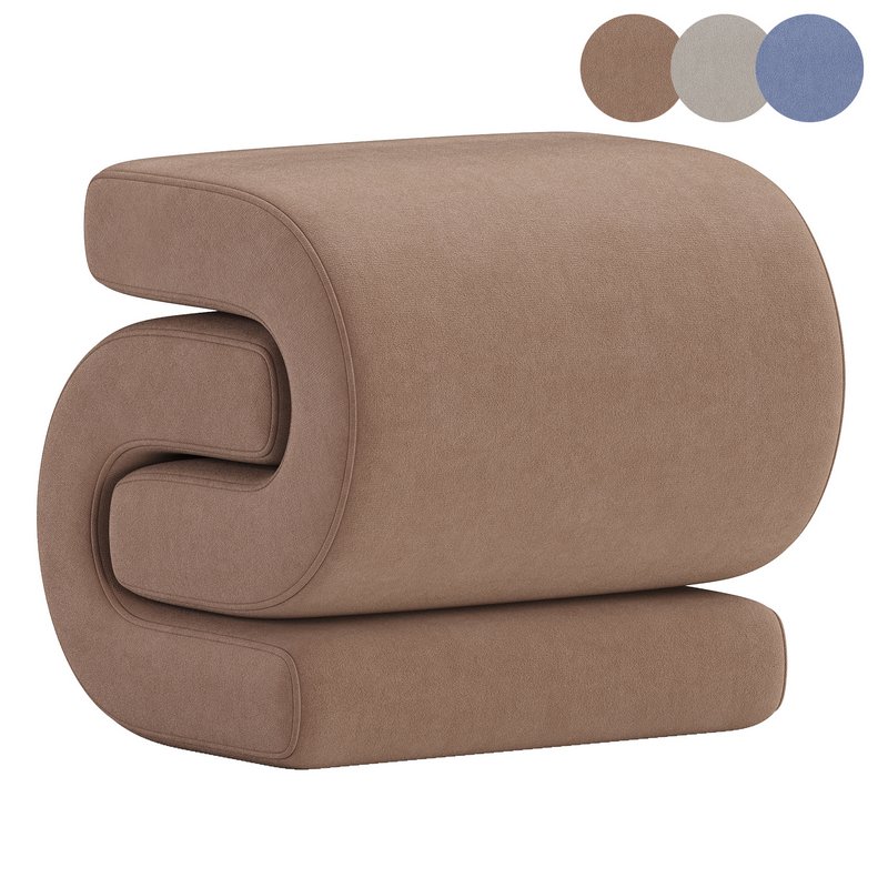 Comfortable Vanity Stool - Image 1