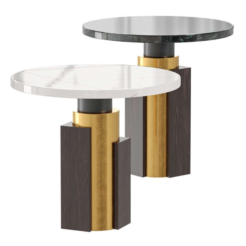 Round_marble_coffee_table - Image 1