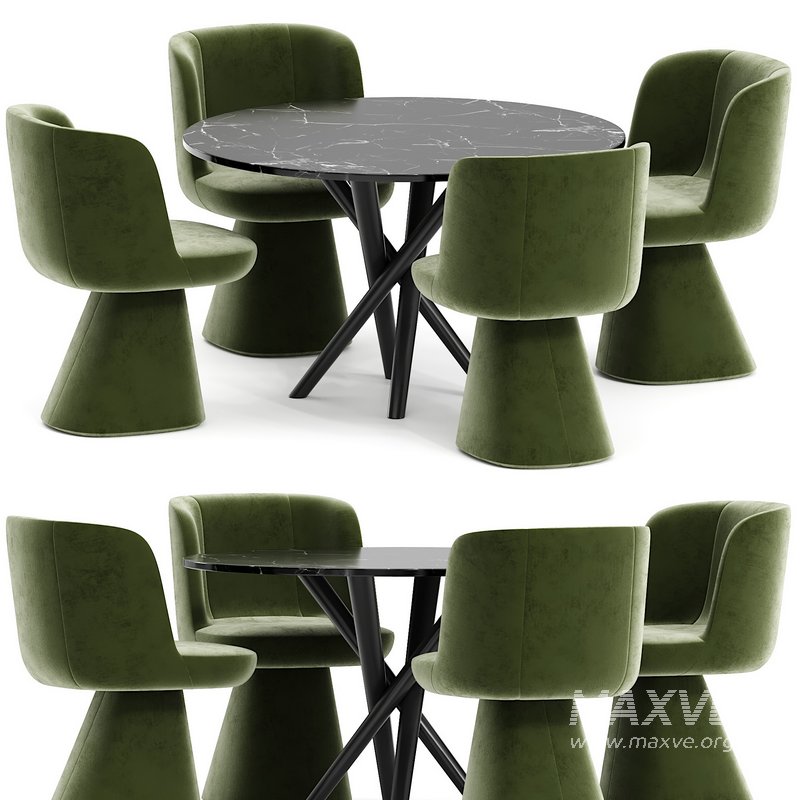 FLAIR Italia and Marble table - Image 1