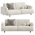 MADISON Fabric sofa By MisuraEmme - Thumbnail 1