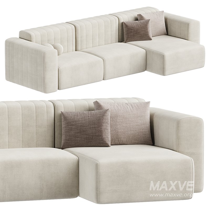 RIFF Sofa with chaise longue By NORR11 - Image 1