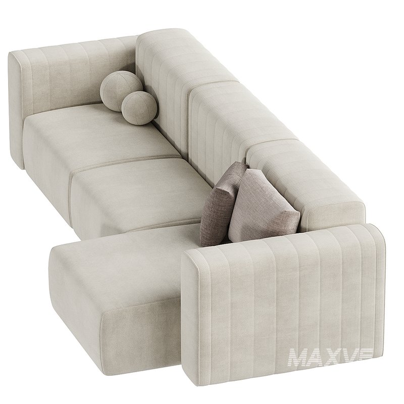 RIFF Sofa with chaise longue By NORR11 - Image 3