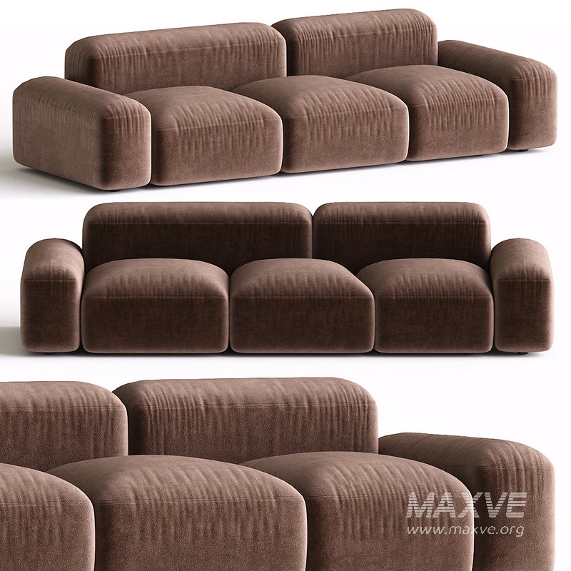 LAPIS 3 seater sofa By AMURA - Image 3