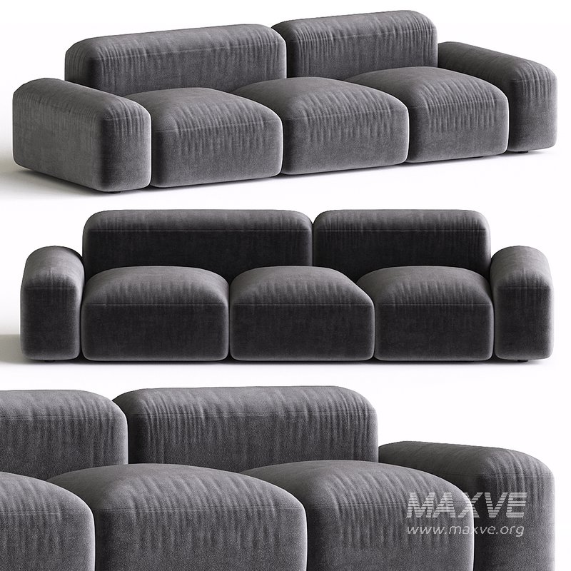 LAPIS 3 seater sofa By AMURA - Image 1
