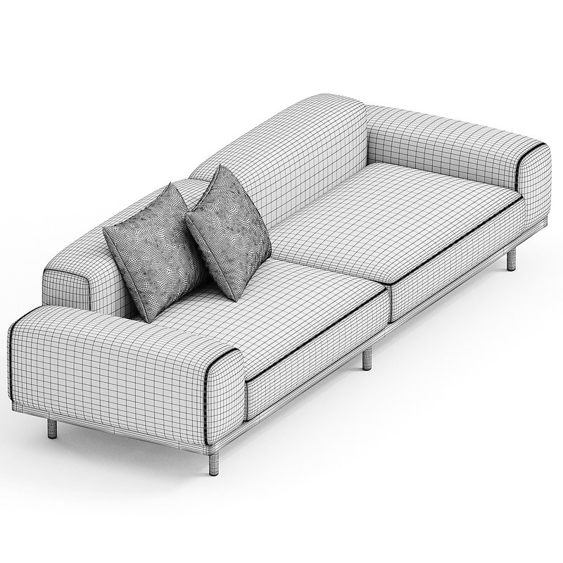 NAVIGLIO Fabric sofa By arflex - Image 3