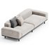 NAVIGLIO Fabric sofa By arflex - Thumbnail 2
