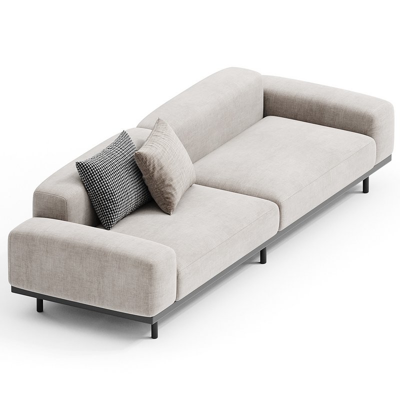 NAVIGLIO Fabric sofa By arflex - Image 2
