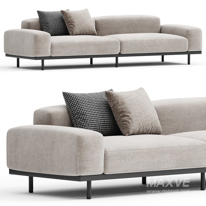 NAVIGLIO Fabric sofa By arflex - Image 1