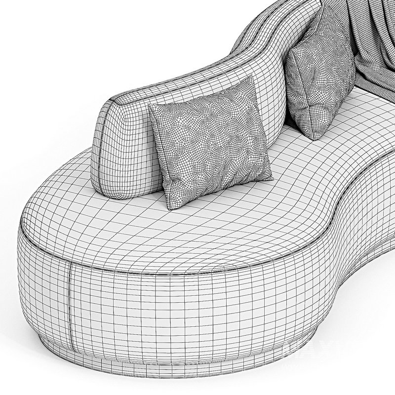 Palma Armless sofa - Image 3