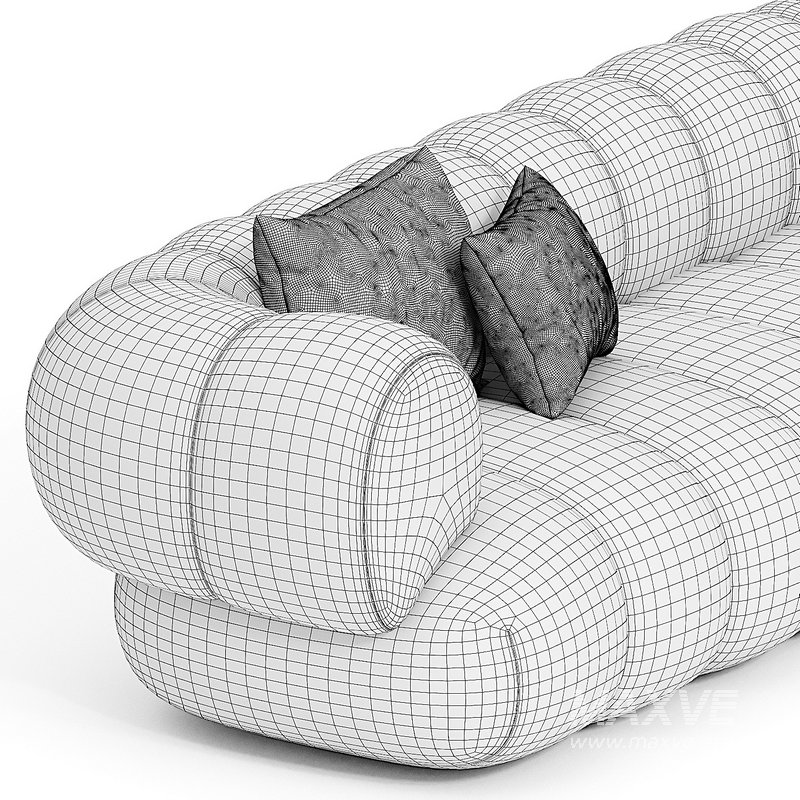Intermede Sofa 3 Seater by Roche Bobois - Image 3
