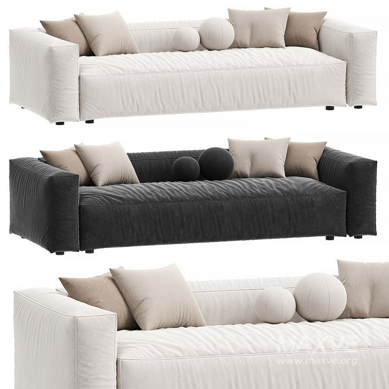 Grand Sofa 3-Seater, Hunter Brown - Image 3