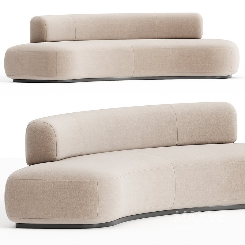 MORADA BUBBLE Curved Sofa - Image 1