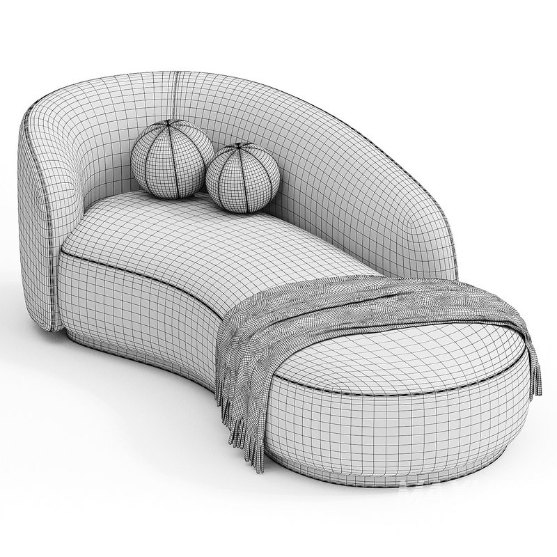 Modern Curved Sofa Eichholtz Bernd - Image 3