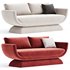 Oscar Contemporary Velvet Sofa - Thumbnail 2