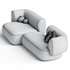Hug Modular Sofa by Collector 3 - Thumbnail 3