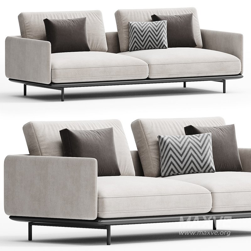 ROLF BENZ 536 LIV SMART Fabric sofa By Rolf Benz - Image 1