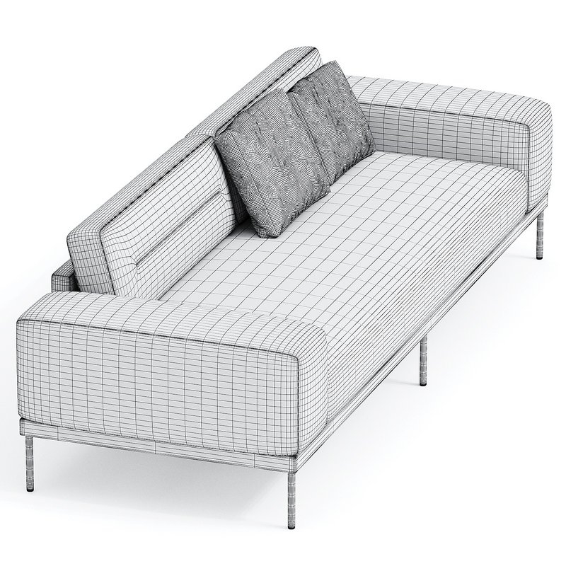 MAURO IVORY SOFA - Image 3