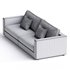 MAGNUM 3 seater sofa By Flexform - Thumbnail 2