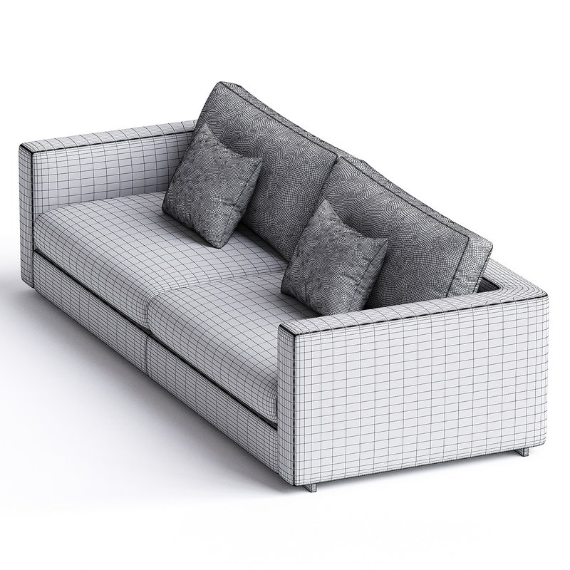 MAGNUM 3 seater sofa By Flexform - Image 2
