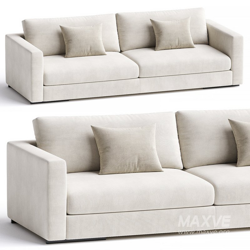 MAGNUM 3 seater sofa By Flexform - Image 1