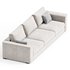 GREY SOFA & SOFABED - Thumbnail 3