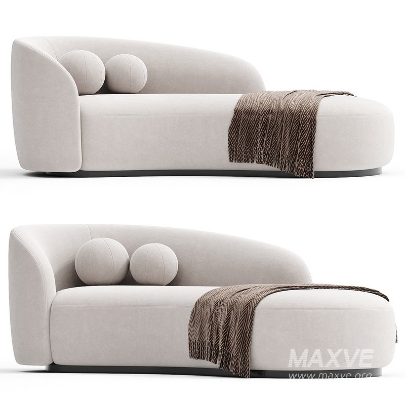 Modern Curved Sofa Eichholtz Bernd - Image 1