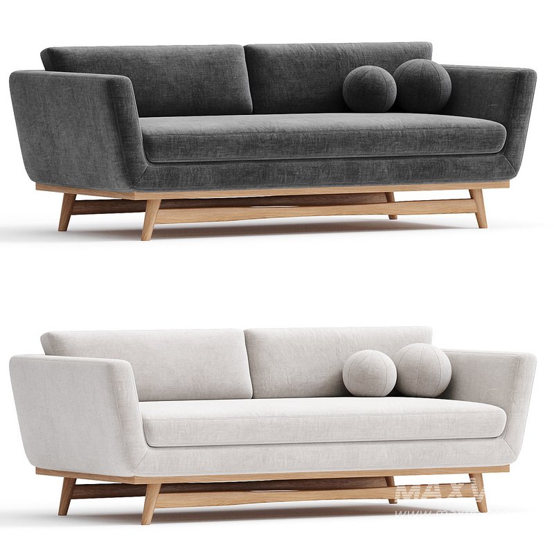 Scandinavian design sofa - Image 1