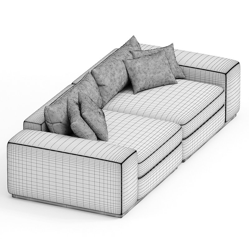 Off White Sofa Eichholtz Vista Grande - Image 3