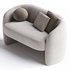 Kearney 60.62” Upholstered Loveseat - Thumbnail 2