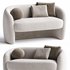 Kearney 60.62” Upholstered Loveseat - Thumbnail 1