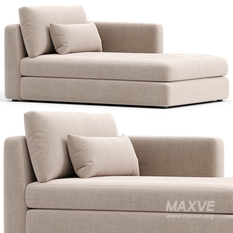 Haywood Right Arm Chaise And A Half - Image 1