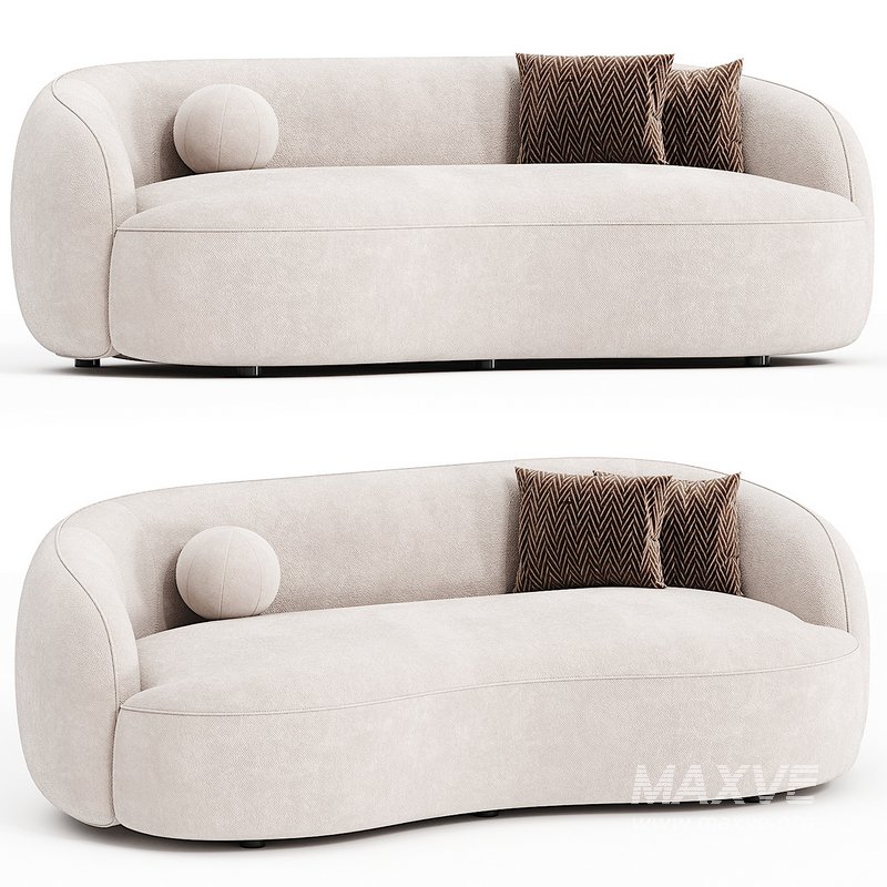 IVERN CURVED SOFA - Image 1