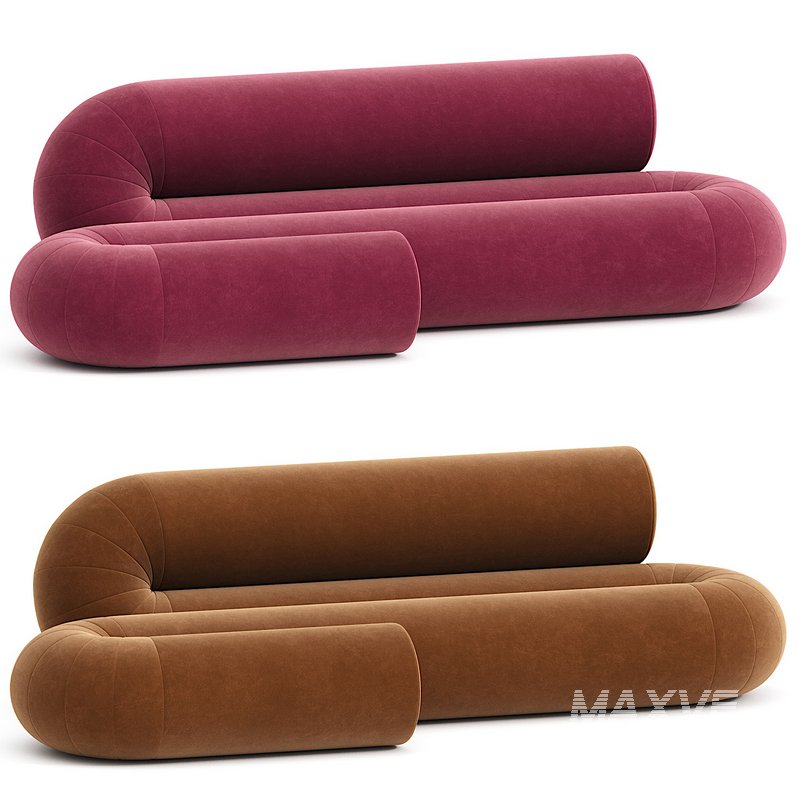 Serpentine Sofa by Dante - Image 1