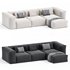 HEUREUX CORNER SOFA - Thumbnail 1