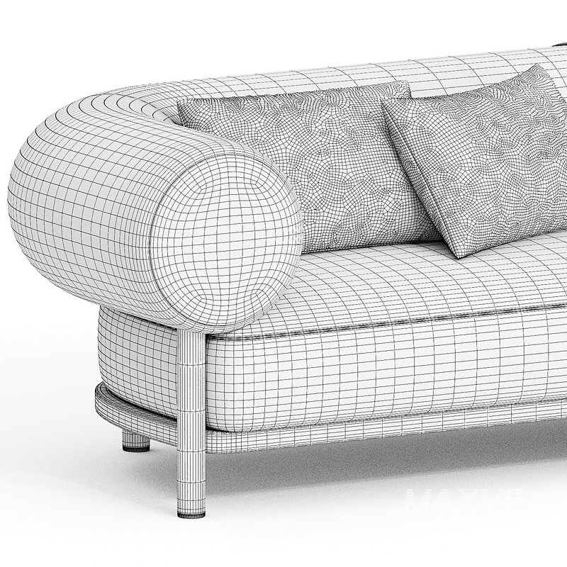 Lebom JUMBO Fabric sofa - Image 3