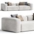 PLUS Outdoor island sofa - Thumbnail 1