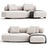 GOGAN Sofa By Moroso - Thumbnail 1